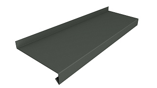 СЕРЫЙ Отлив металлический (2000 х 300 мм) 5шт/уп PROFBUILD Metal